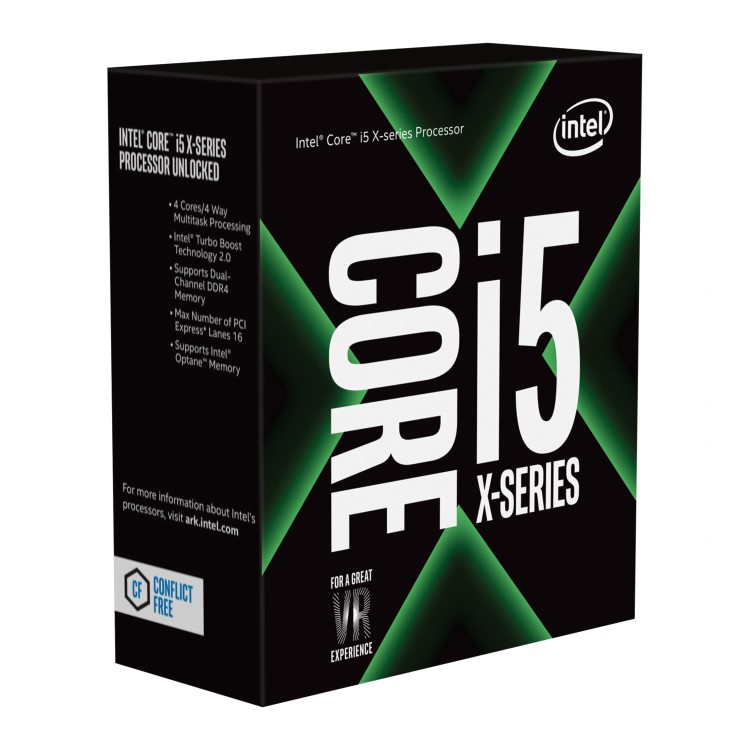 Intel Core i5-7640X X-series Kaby Lake Processor