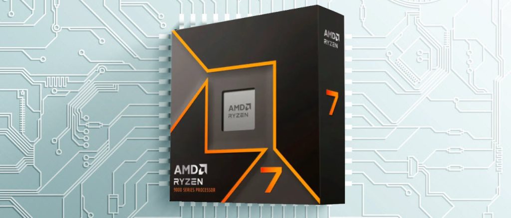 AMD Ryzen 7 9700X AM5 Desktop Gaming Processor